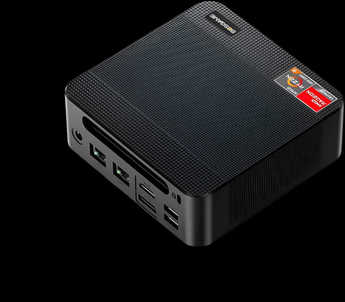 BOSGAME Ryzen7 Mini PC 32GB RAM + 1TB NVME Storage with USB Serial Converter